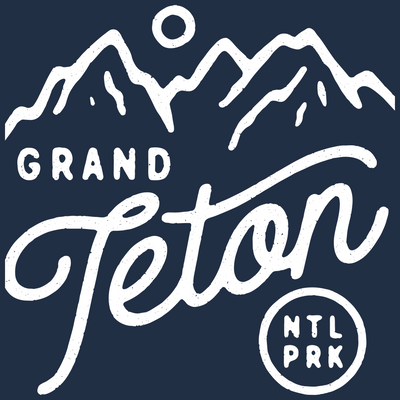 Grand Teton National Park Transfer Sticker