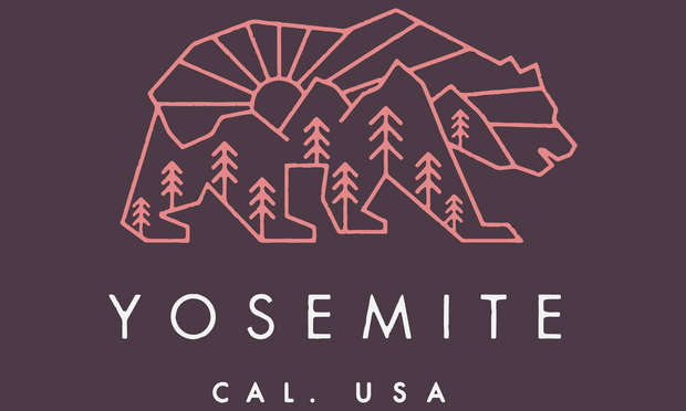 Yosemite National Park Rectangle Sticker